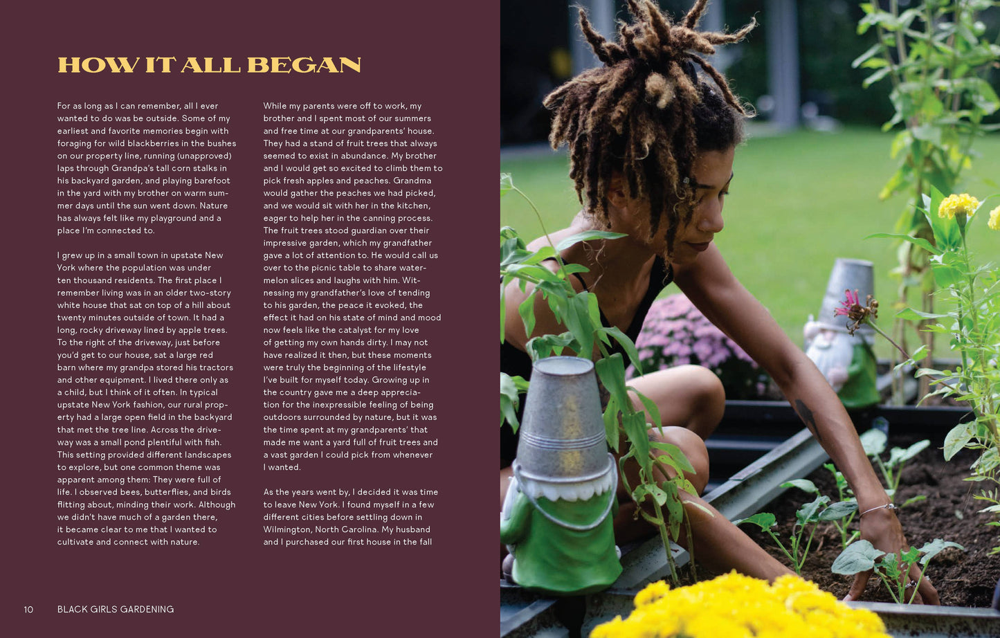 Black Girls Gardening