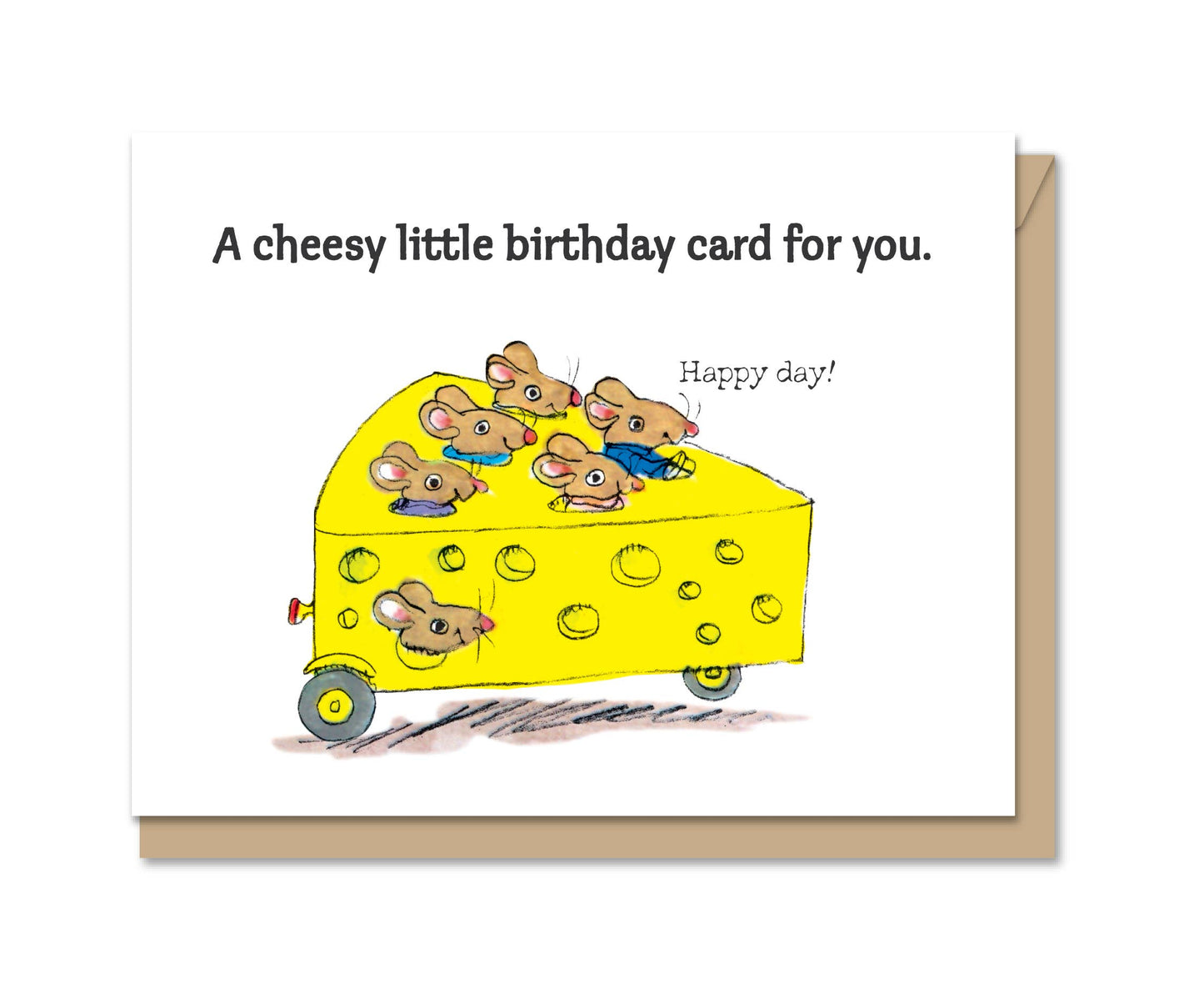Cheesy "Richard Scarry" Birthday Card
