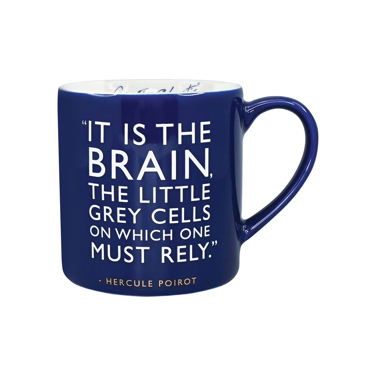 Ceramic Mug Agatha Christie Little Grey Cells
