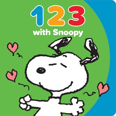 123 with Snoopy By Charles M. Schulz
