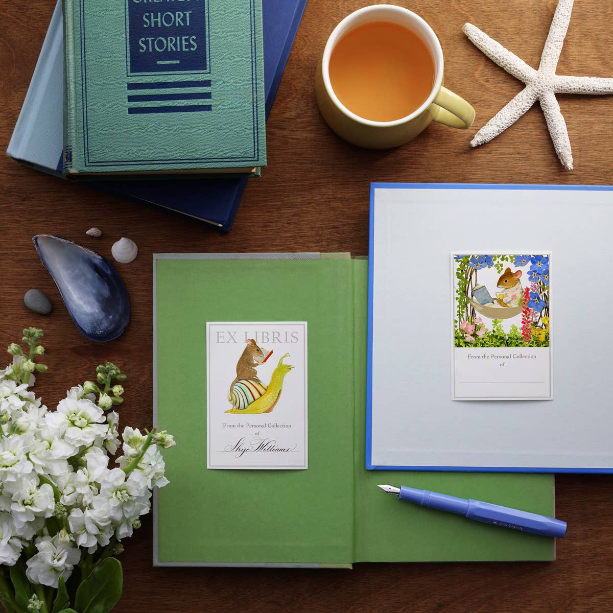 Cat Tale - Fill-in Bookplates