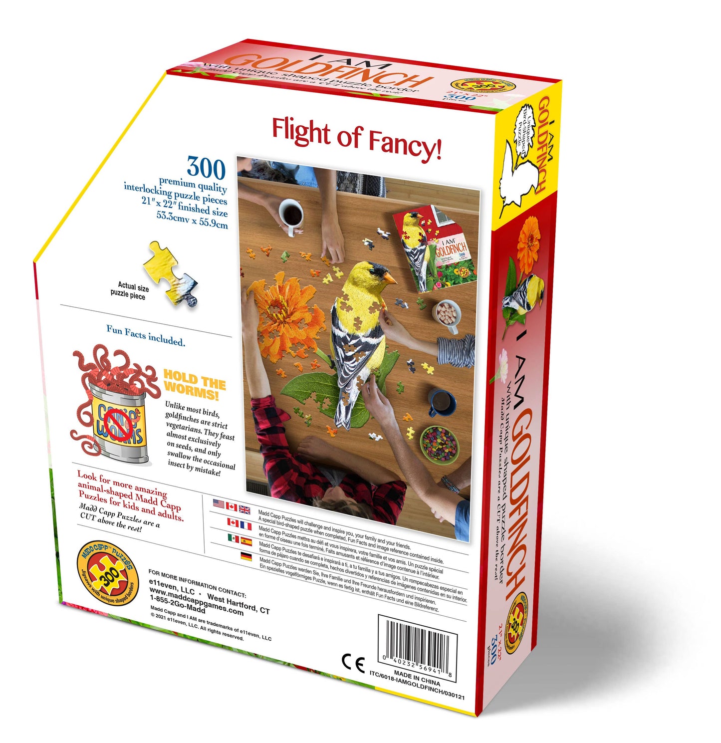 I AM Goldfinch 300 piece jigsaw puzzle