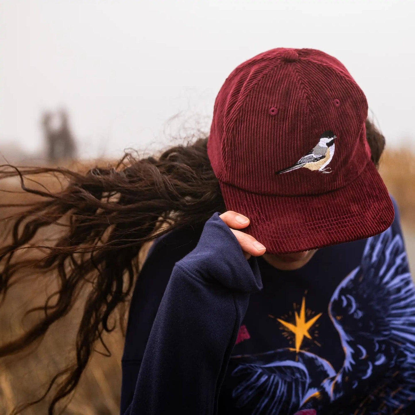 Chickadee Corduroy Dad Hat