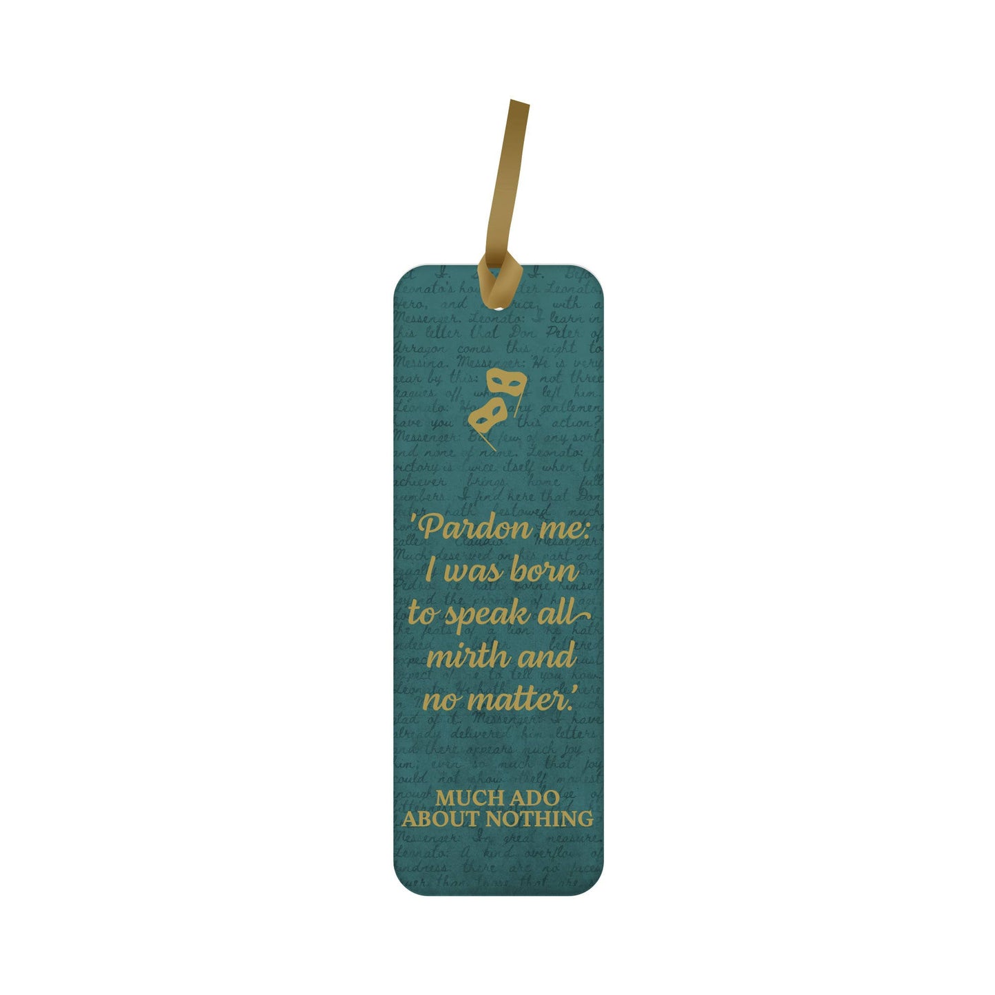 Bookmark Paper - Shakespeare (Much Ado About Nothing)