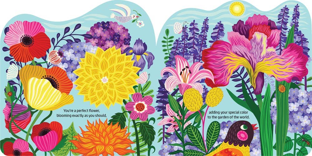 Grow Your Own Way: Flower Board Book by Helen Dardik