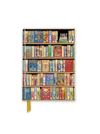 Bodleian Libraries: Bookshelves 2027 Luxury Pocket Diary Planner