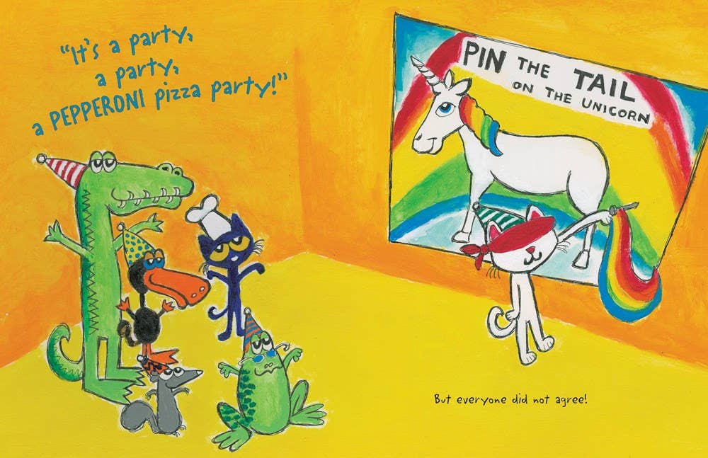 Pete the Cat and the Perfect Pizza Party by James Dean