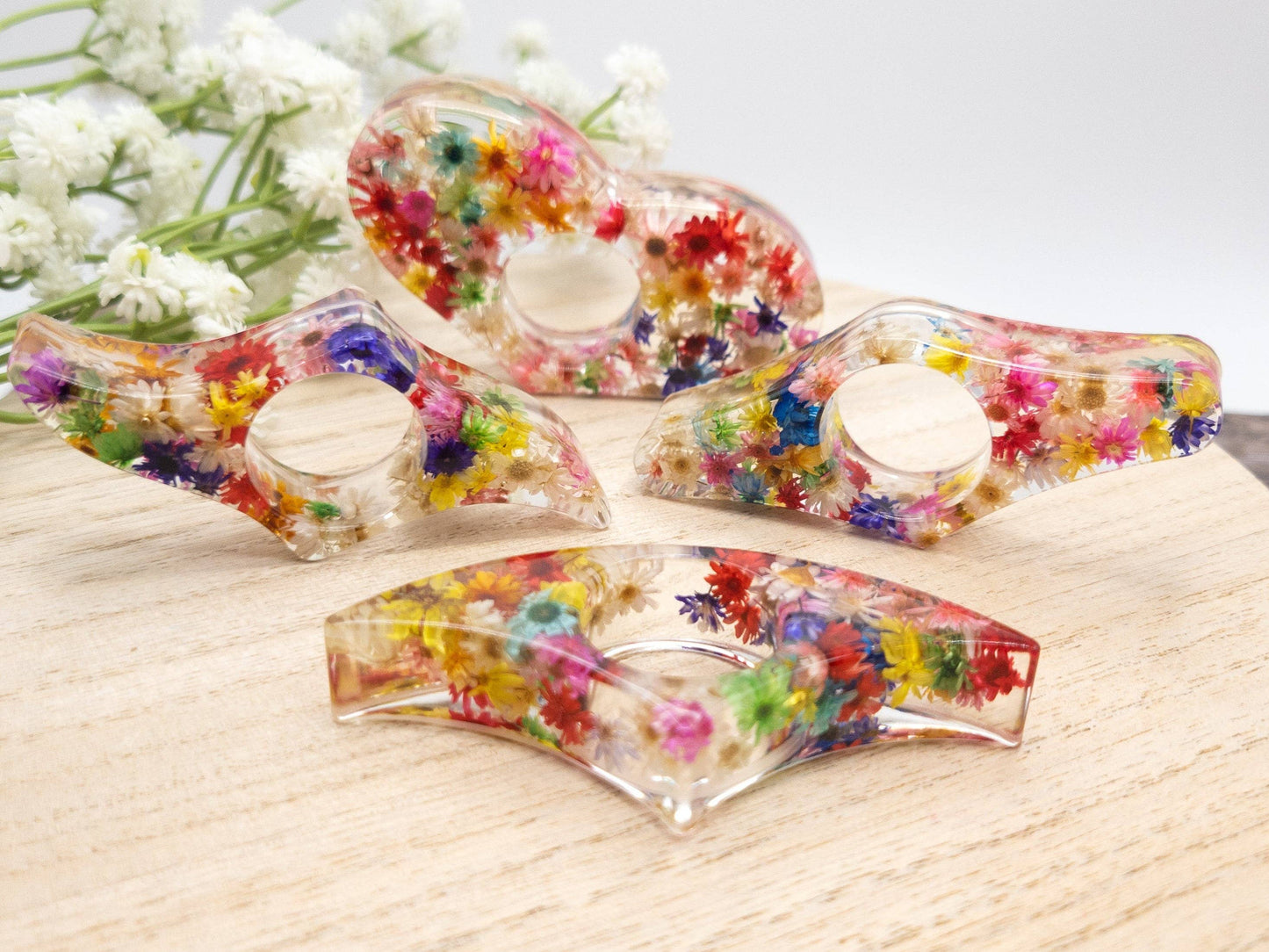 Floral Book Page Holder, Flower Thumb Page Spreader