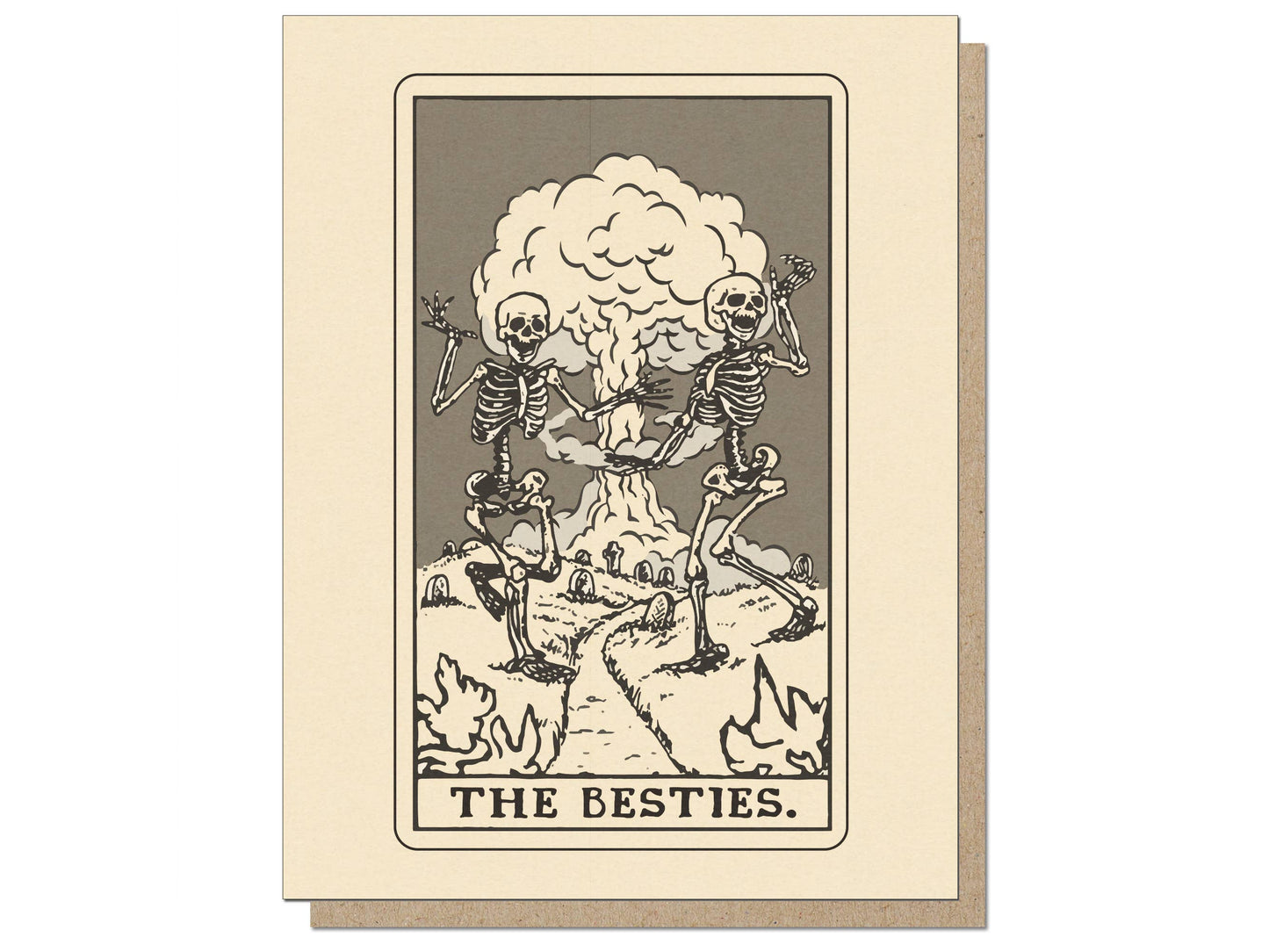 The Besties Tarot Greeting Card