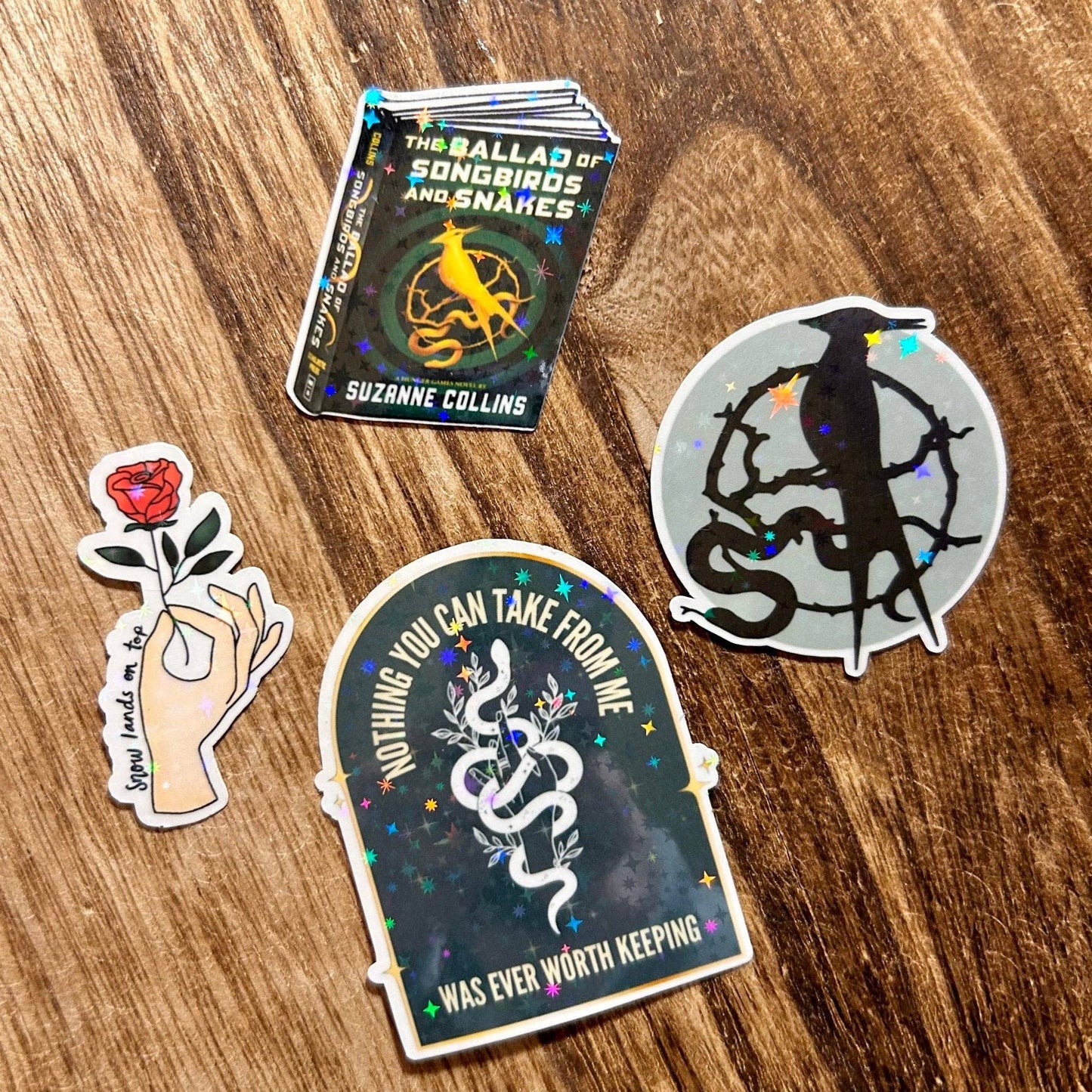 Hunger Games Ballad of Songbirds and Snakes Series Sticker Bundle