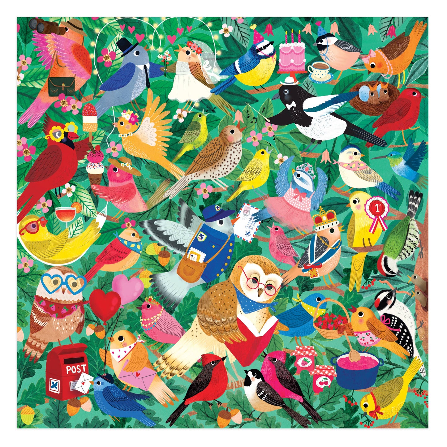 Birding Around 500 Piece Family Puzzle