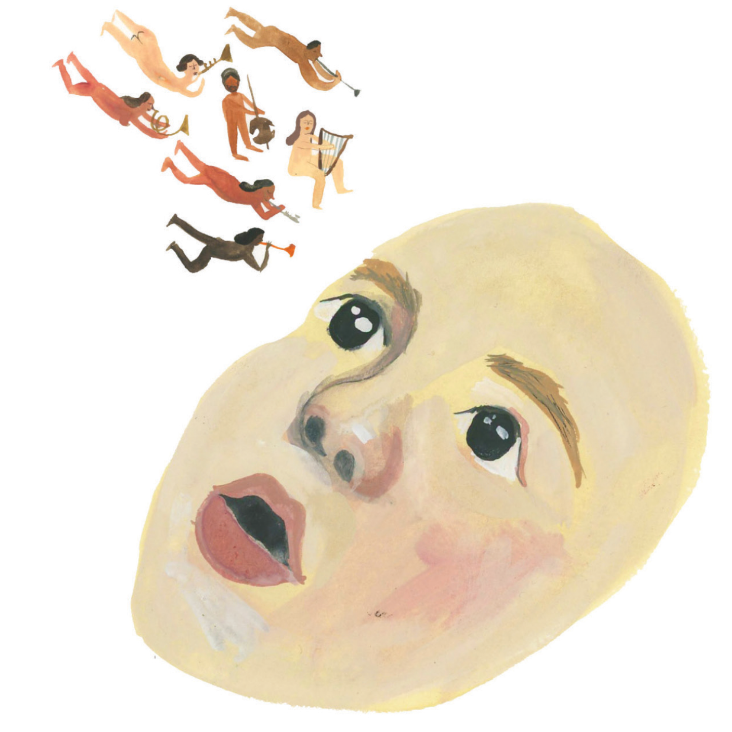 Welcome Little One Greeting Card