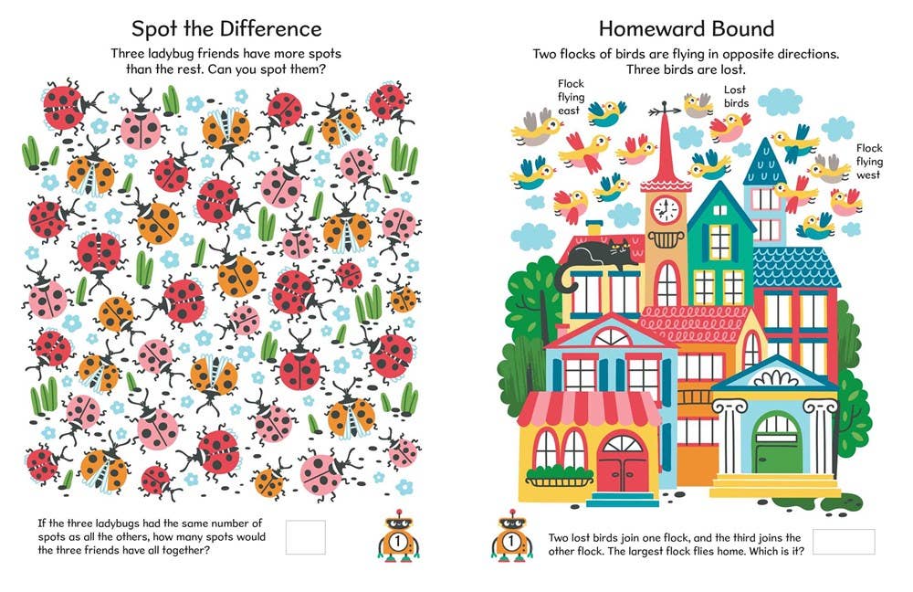 Train Your Brain: Logic Games (Brain Teasers for Kids)