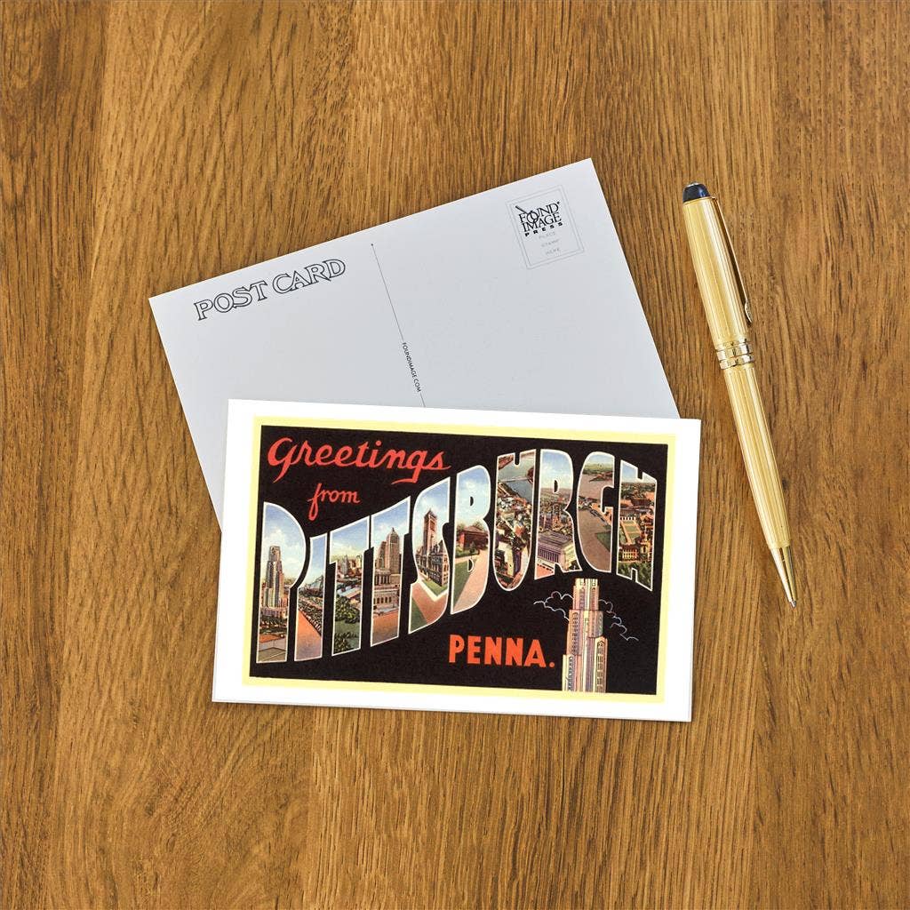 Postcard WP-72 Greetings from Pittsburgh, Pennsylvania
