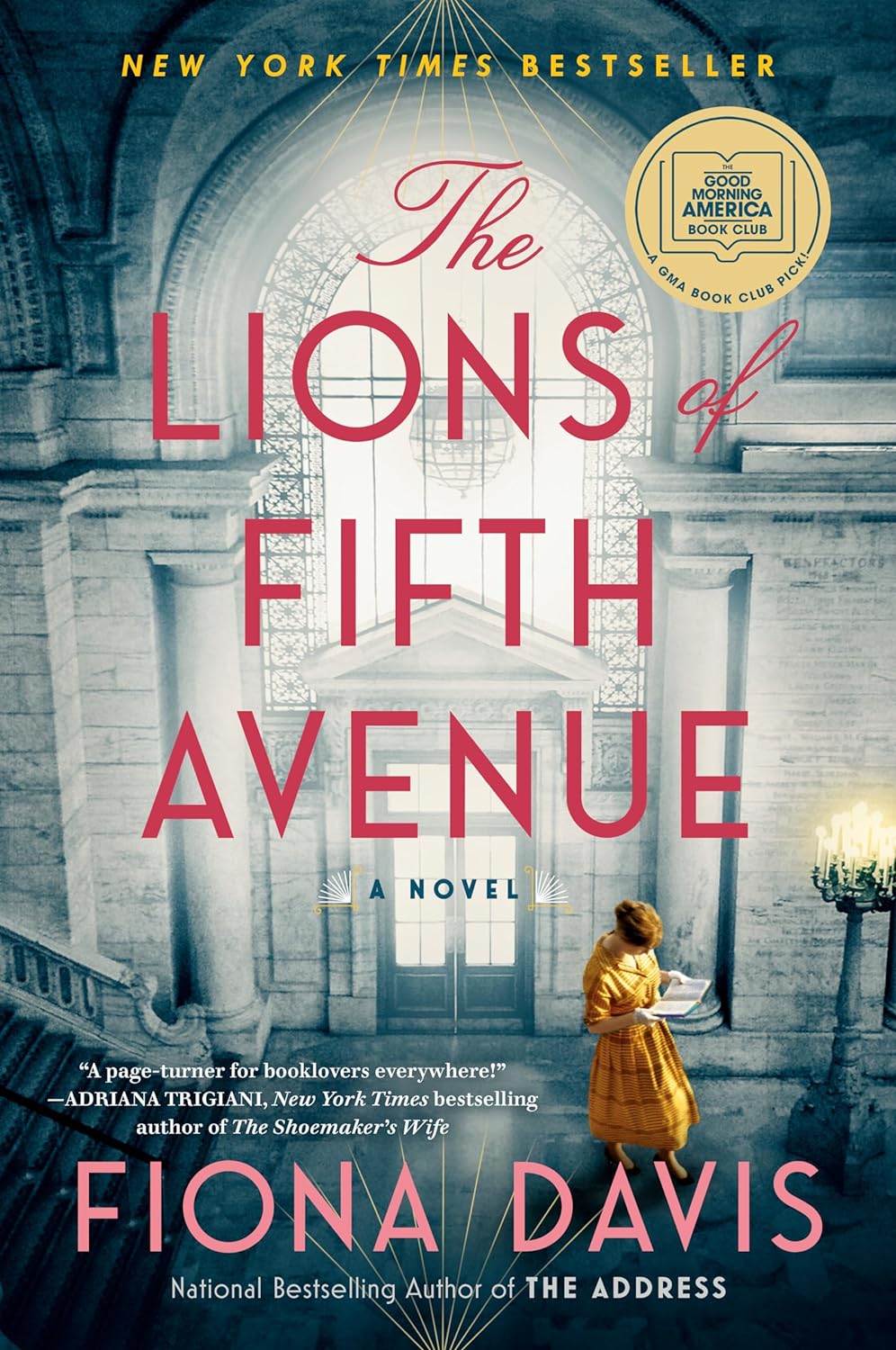 The Lions of Fifth Avenue by Fiona Davis