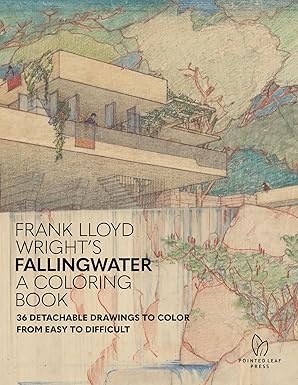Frank Lloyd Wright's FallingWater: A Coloring Book