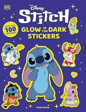 Disney Stitch Glow in the Dark Ultimate Sticker Book