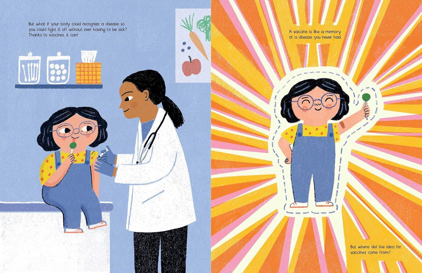 A Vaccine Is Like a Memory by Rajani LaRocca, MD; Illustrated by Kathleen Marcotte