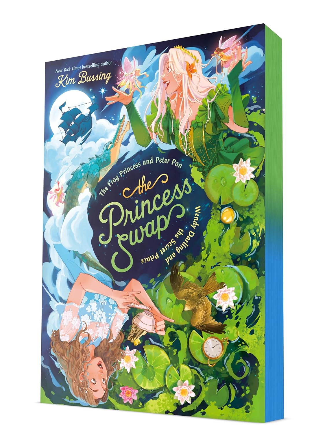 The Frog Princess and Peter Pan (or, Wendy Darling and the Secret Prince) (The Princess Swap) by Kim Bussing
