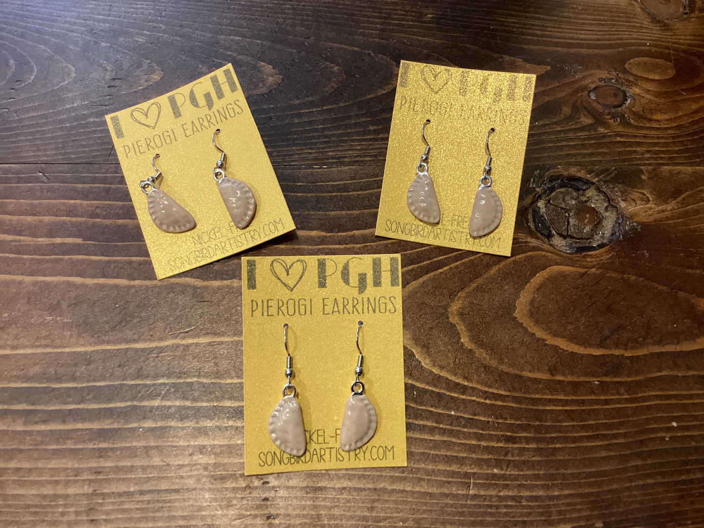 Pierogi Earrings