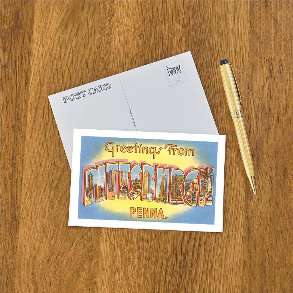 Postcard WP-92 Greetings from Pittsburgh, Pennsylvania