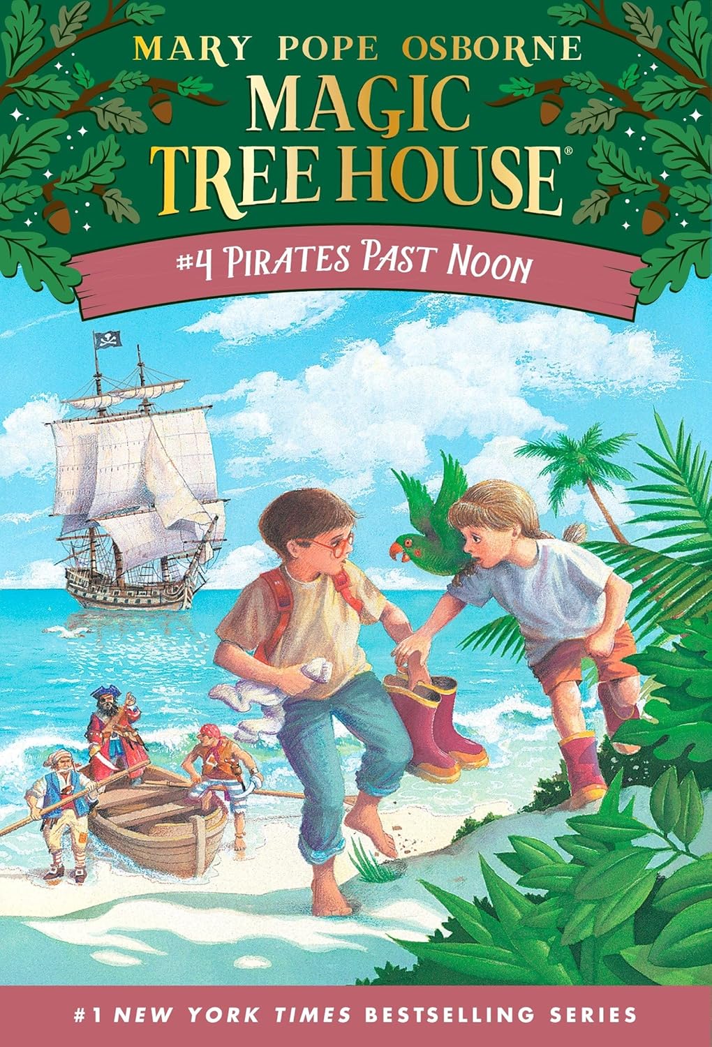 Magic Tree House: 4 Pirates Past Noon by Mary Pope Osborne