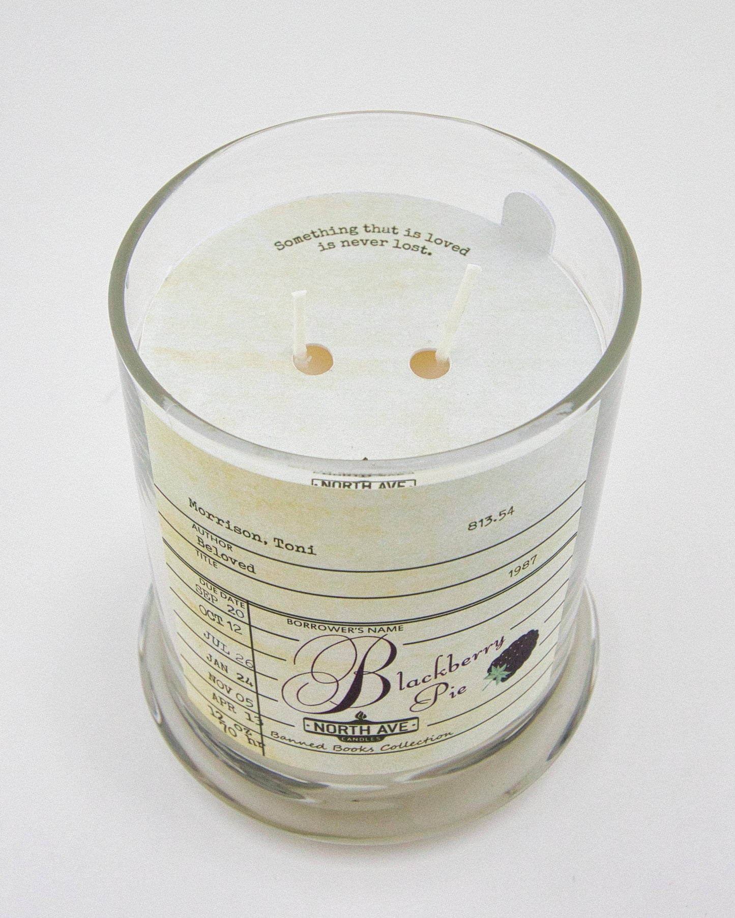 Banned Book Candle / Beloved