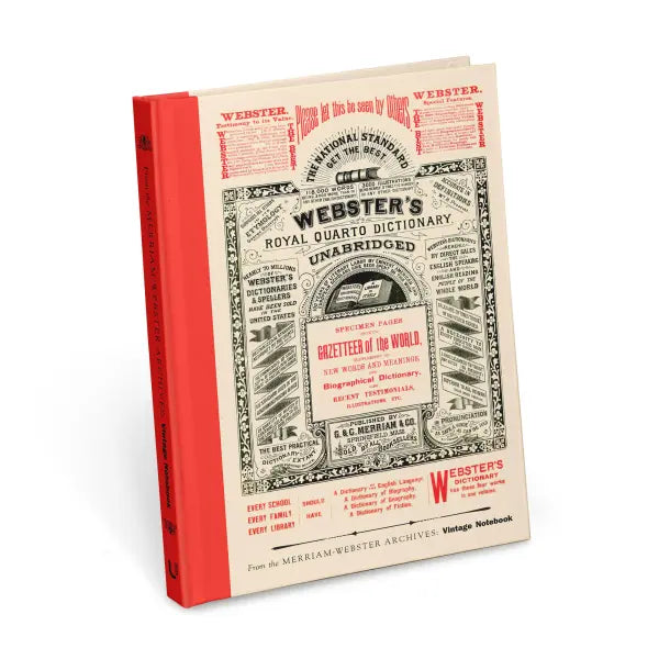 From the Merriam-Webster Archives: Vintage Notebook | Art and Ephemera from America's Most Trusted Dictionary