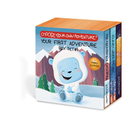 Choose Your Own Adventure 3-Book Board Book Boxed Set #1 (The Abominable Snowman, Journey Under the Sea, Space and Beyond) by R. A. Montgomery, Illustrated by Kalon Sardin