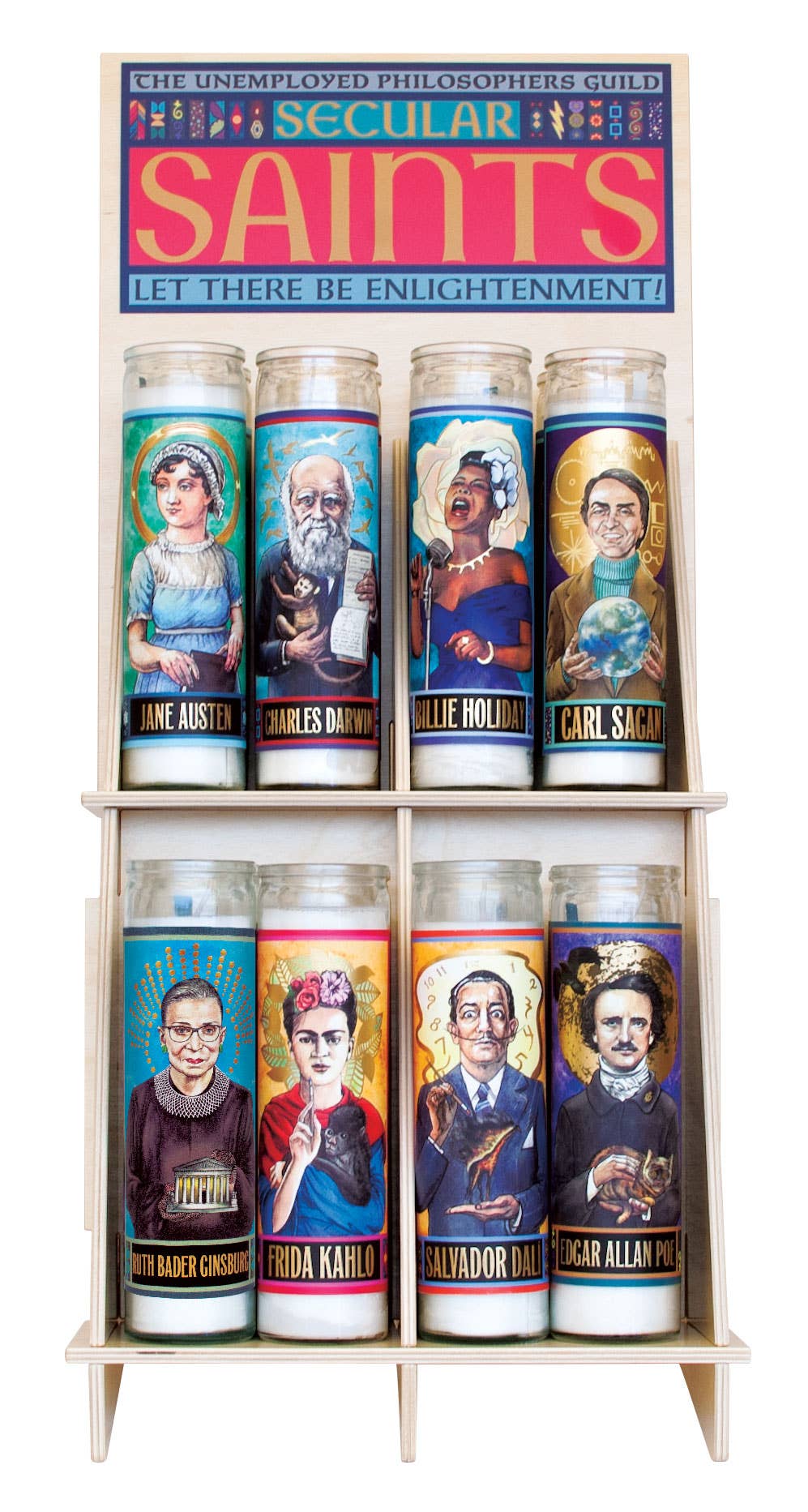 Freddie Mercury Secular Saint Candle