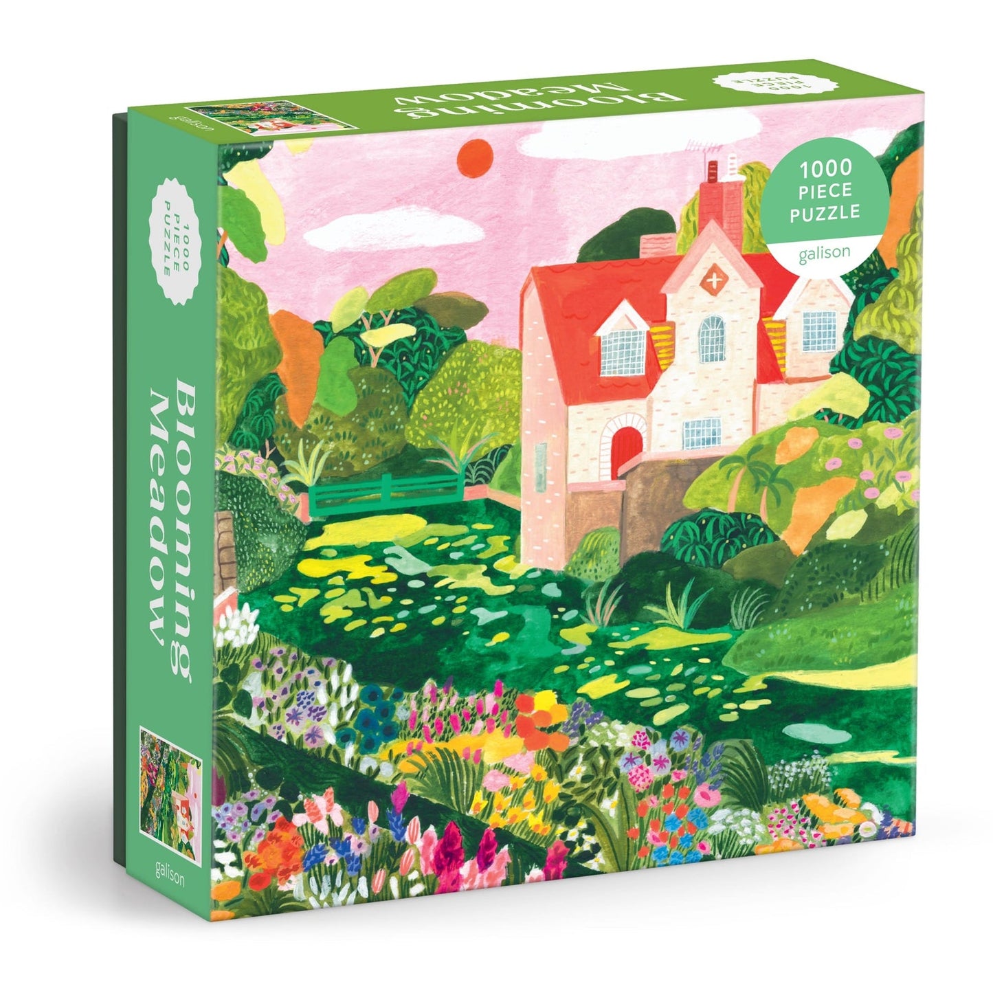 Blooming Meadow 1000 Piece Puzzle by Galison