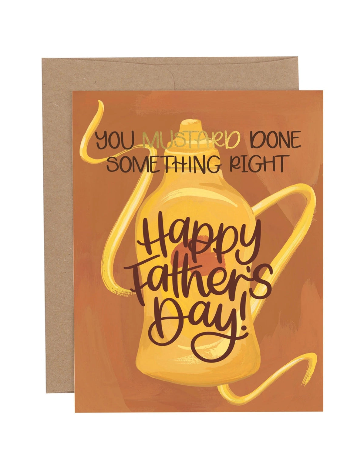 Mustard Father’s Day Card