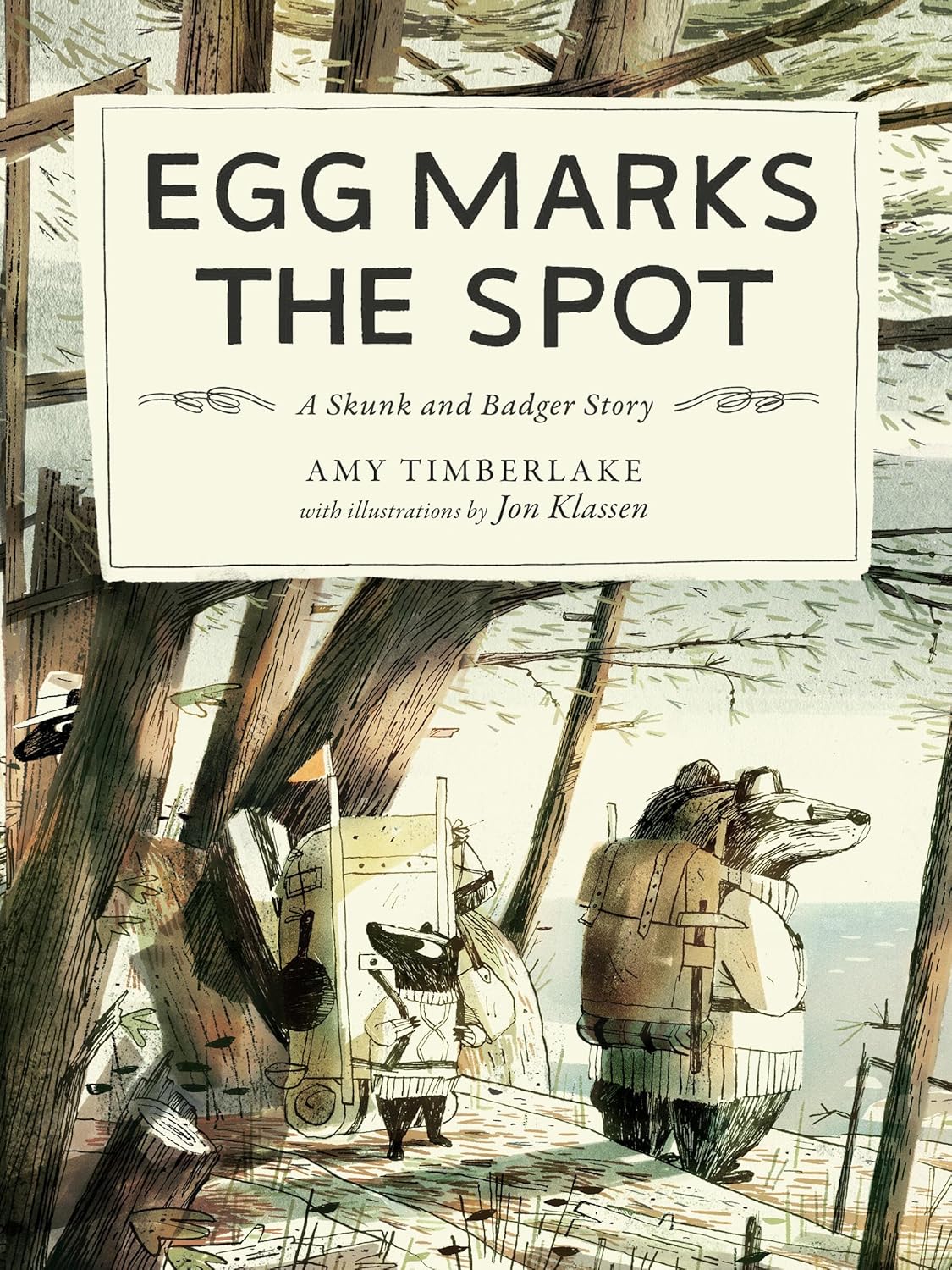 Egg Marks The Spot by Amy Timberlake; Illustrations by Jon Klassen