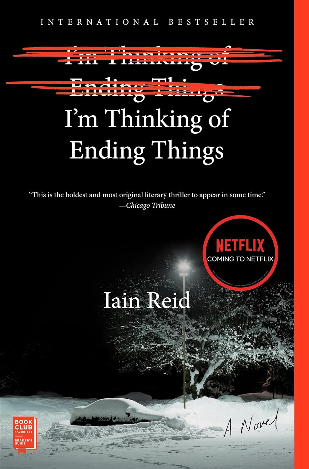 I’m Thinking of Ending Things by Iain Reed