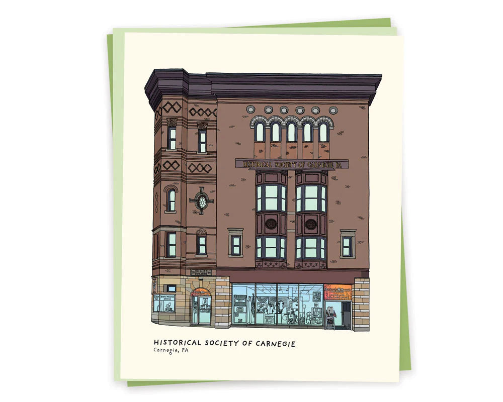 Historical Society of Carnegie Greeting Card