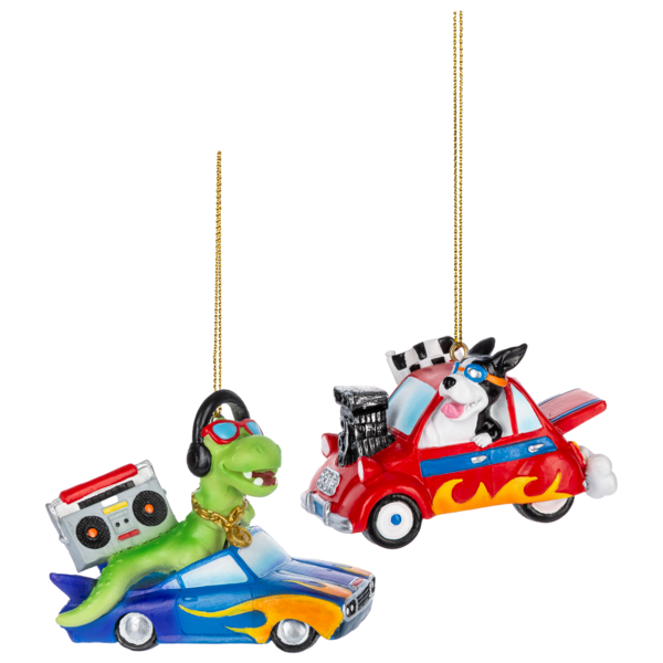 Hot Rod Ornament