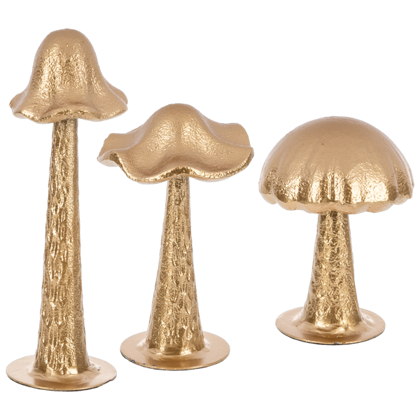 Painted mushrooms