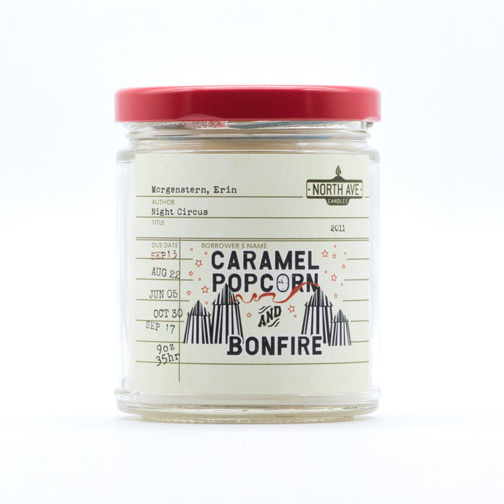 Candle of the Month / Bonfire + Caramel Popcorn / inspired by The Night Circus