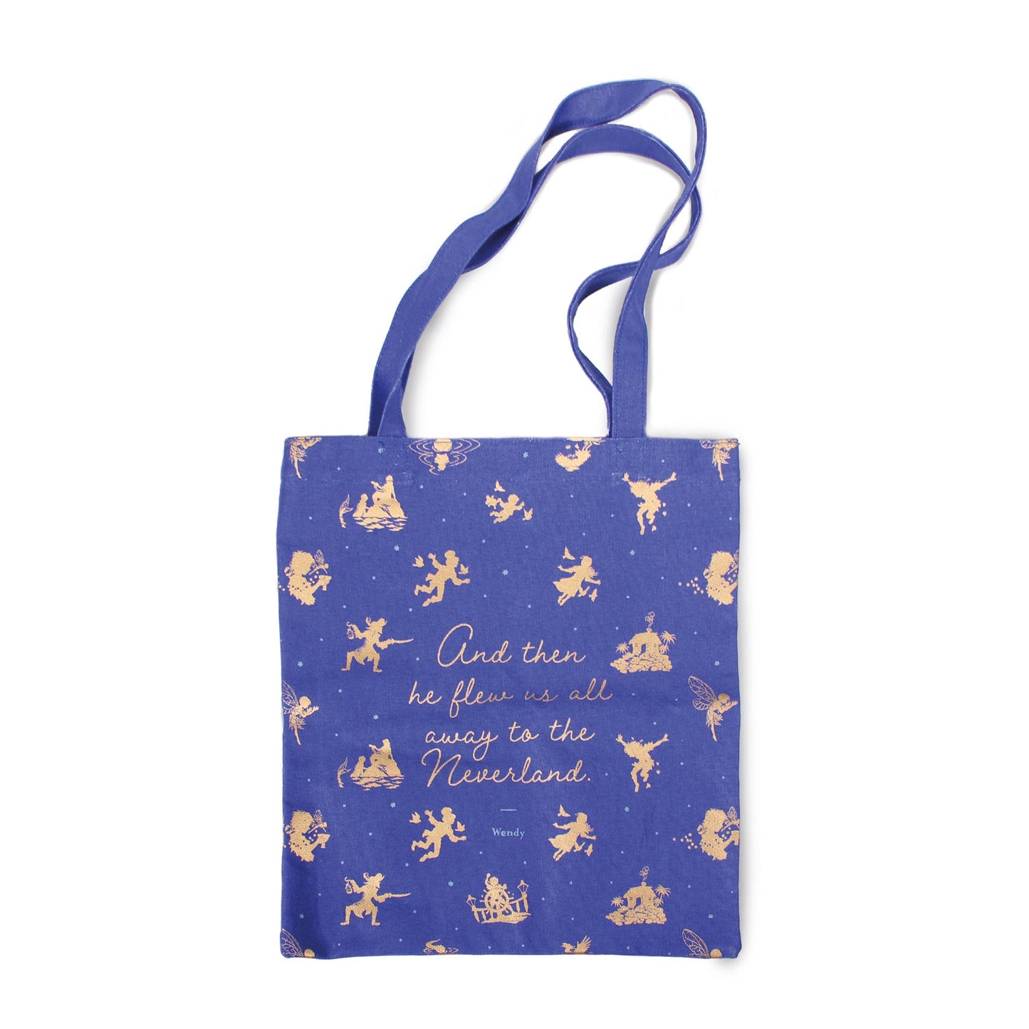 Recycled Cotton Tote Bag Neverland Peter Pan