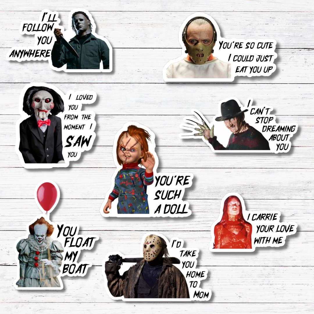 Pennywise- Scary Love Sticker/Magnet