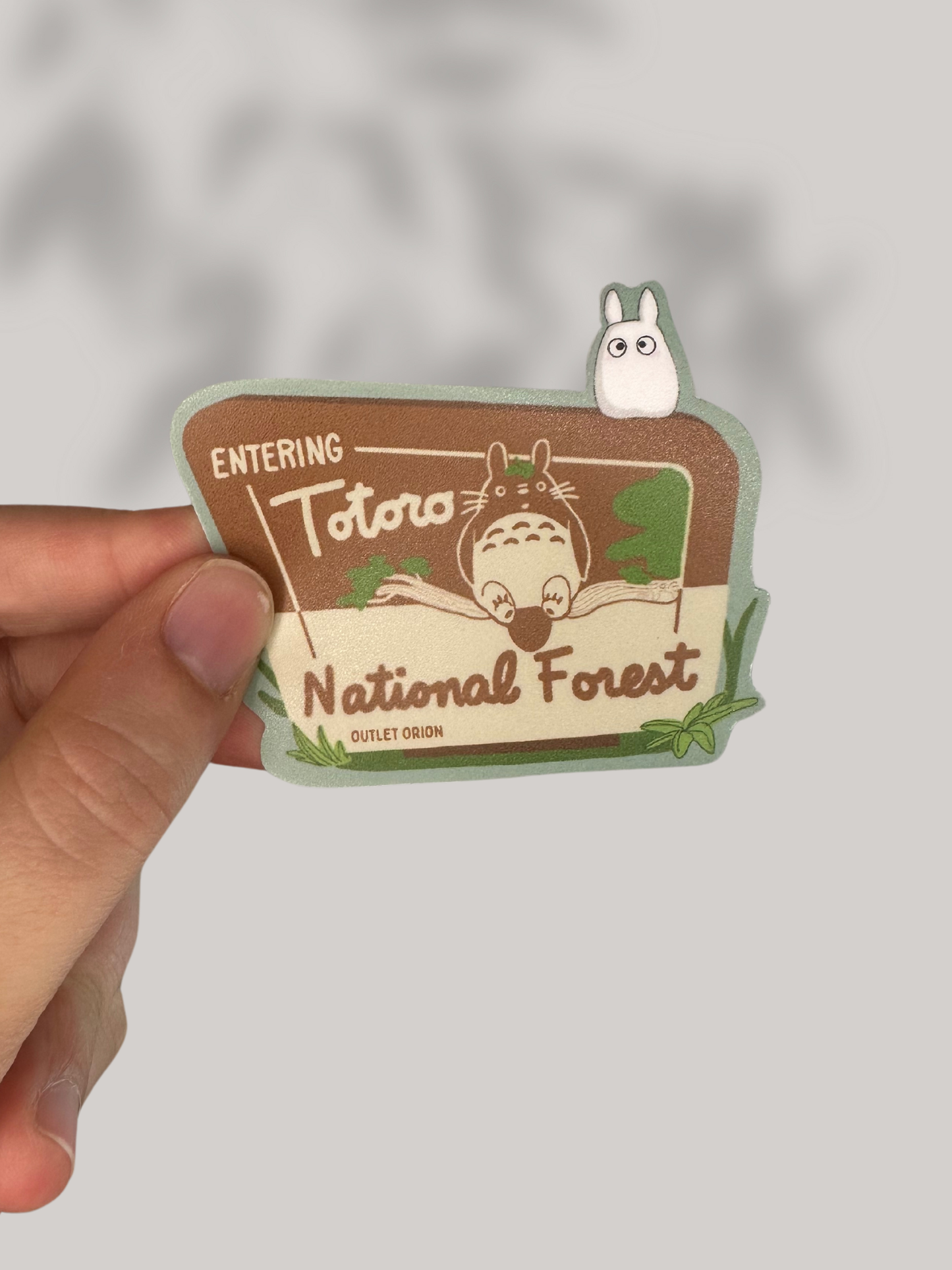 Totoro National Forest Bubble-free sticker