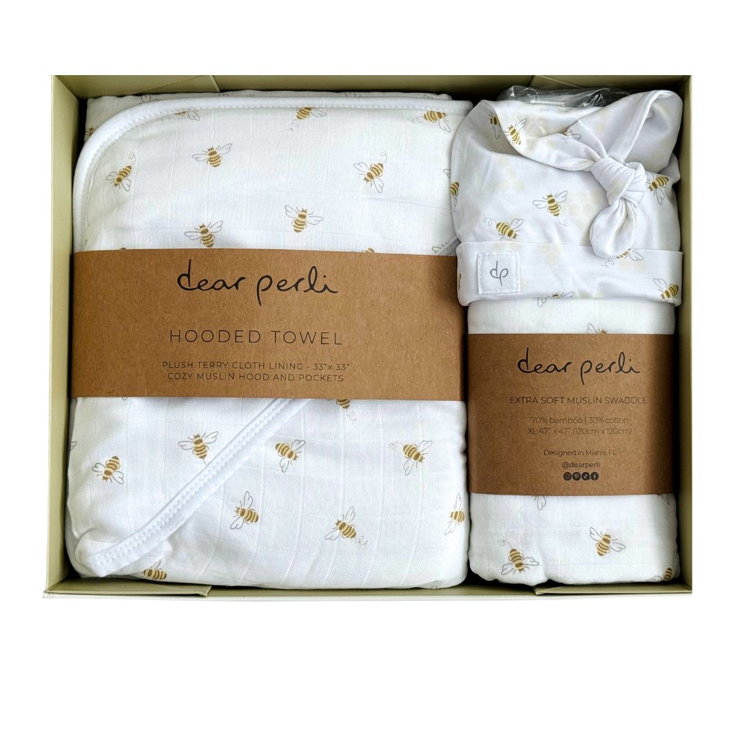 Busy Bees- Welcome Baby Gift Set