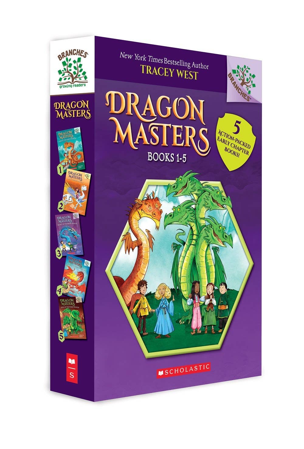 Dragon Masters, Books 1-5: A Branches Box Set by Tracy West