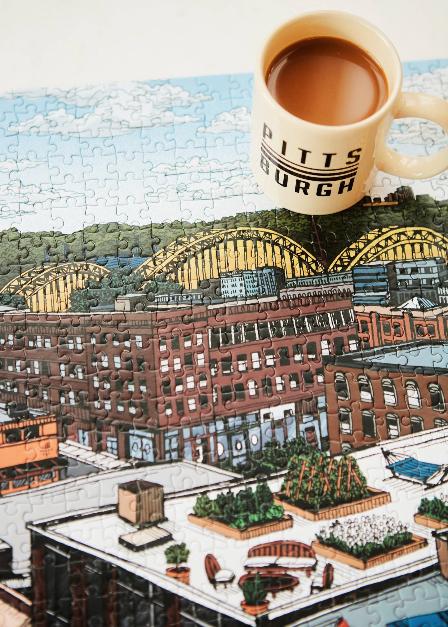Steel City - 1,000 Piece Jigsaw Puzzle