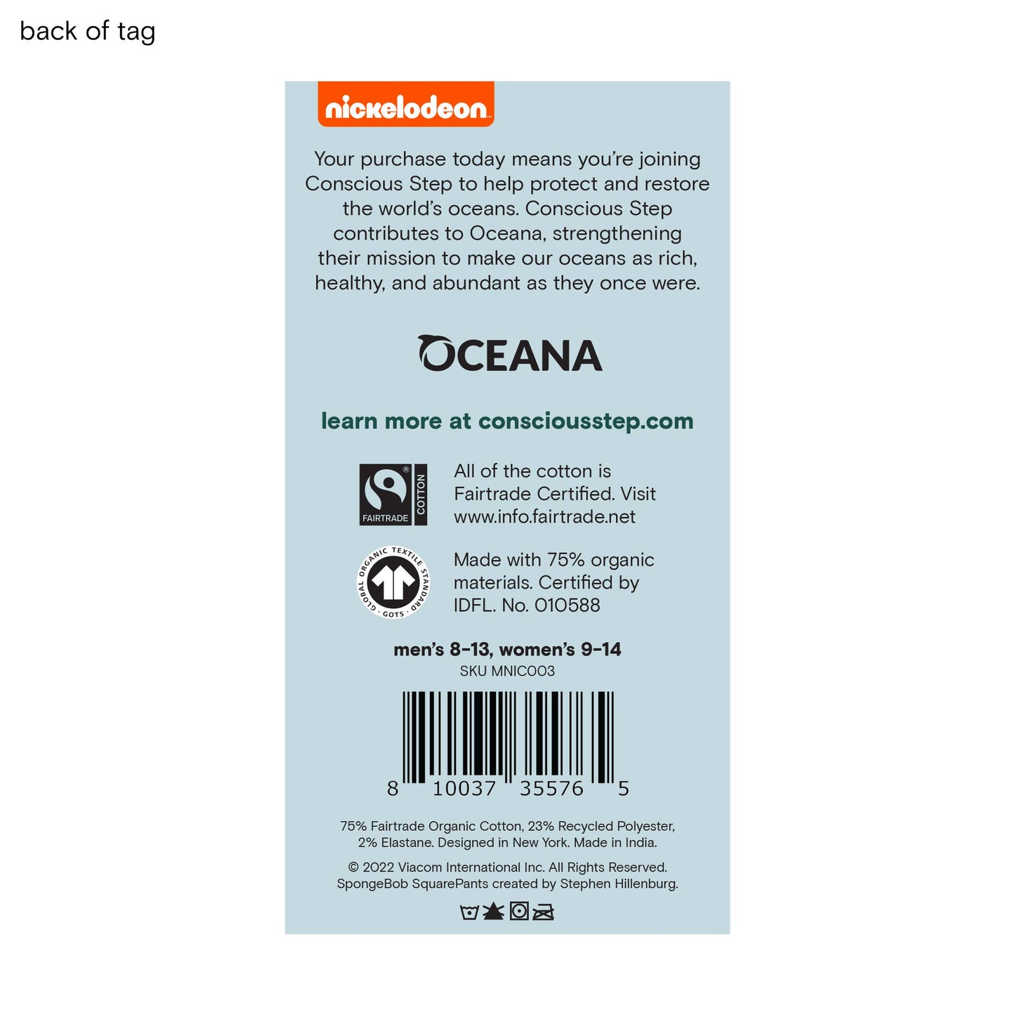 Squidward Socks that Protect Oceans
