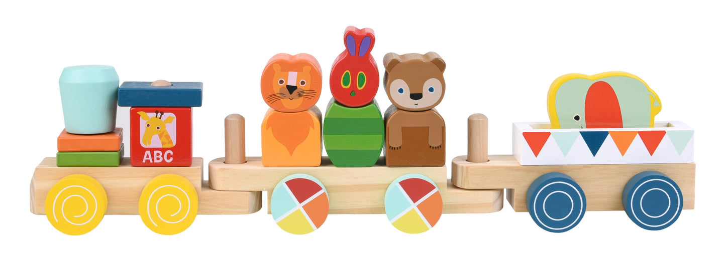 EC VHC Wooden Train 12 Piece