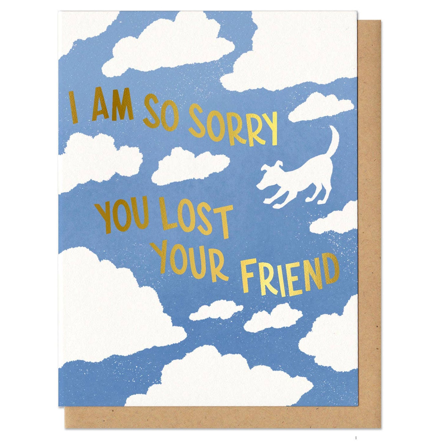 Sorry You Lost Your Friend (Dog) Greeting Card