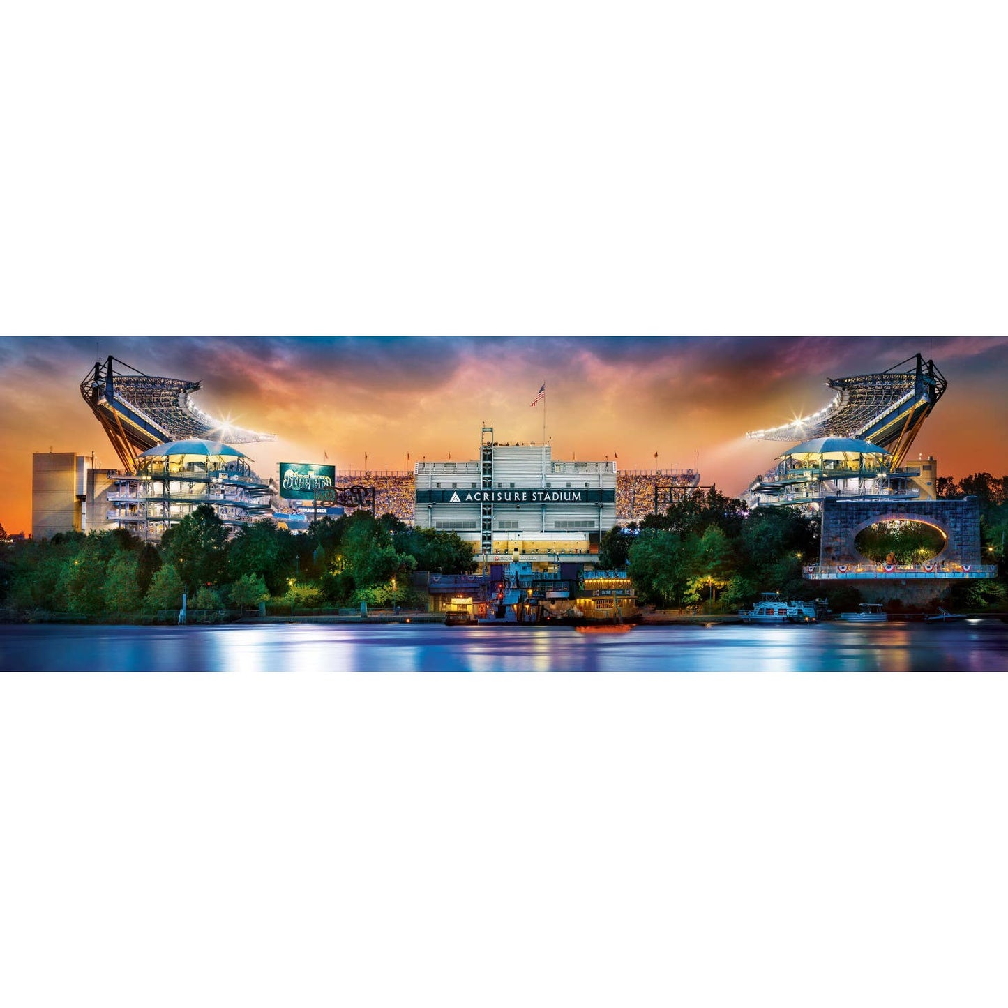 Pittsburgh Steelers - Stadium View 1000 pc Panoramic Puzzle