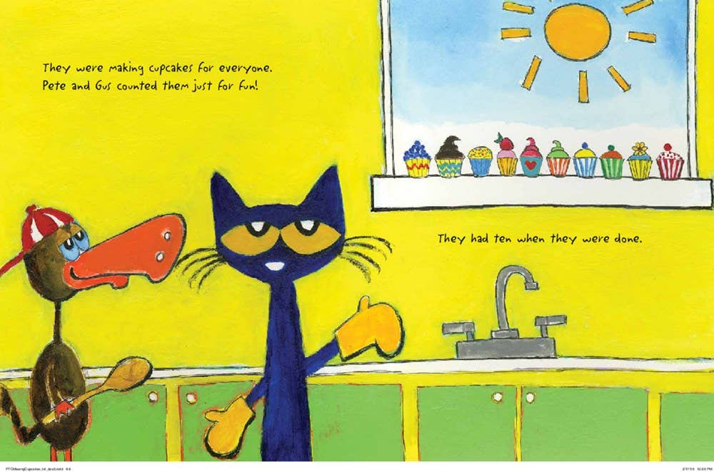 Pete the Cat and the Missing Cupcakes by Kimberly and James Dean