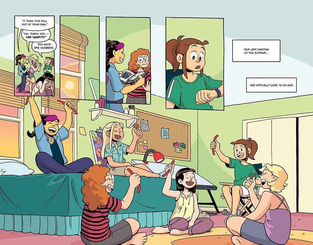 Logan Likes Mary Anne!: A Graphic Novel (the Baby-Sitters Club #8): Volume 8 (Baby-Sitters Club Graphix #08)